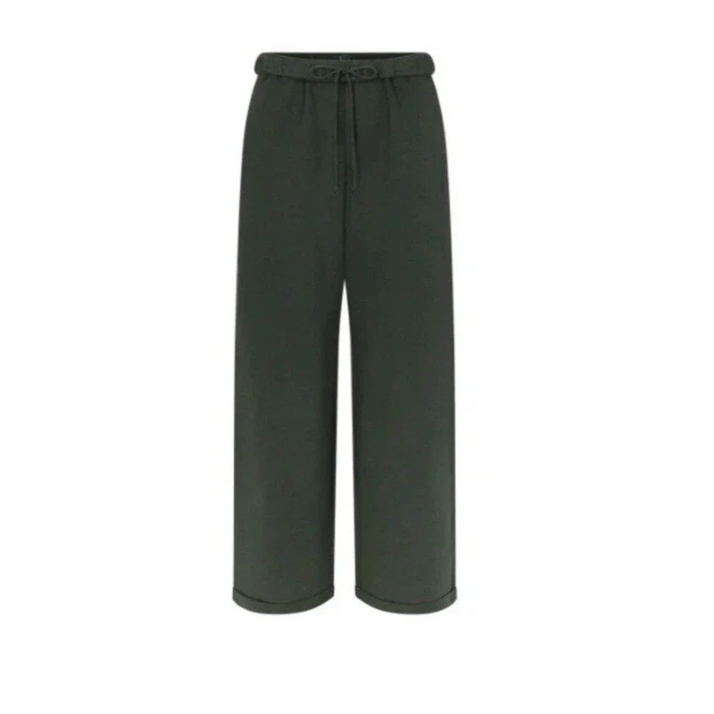 Skims Spruce Green Classic Straight Leg Pant Size Small NWT - Picture 1 of 9